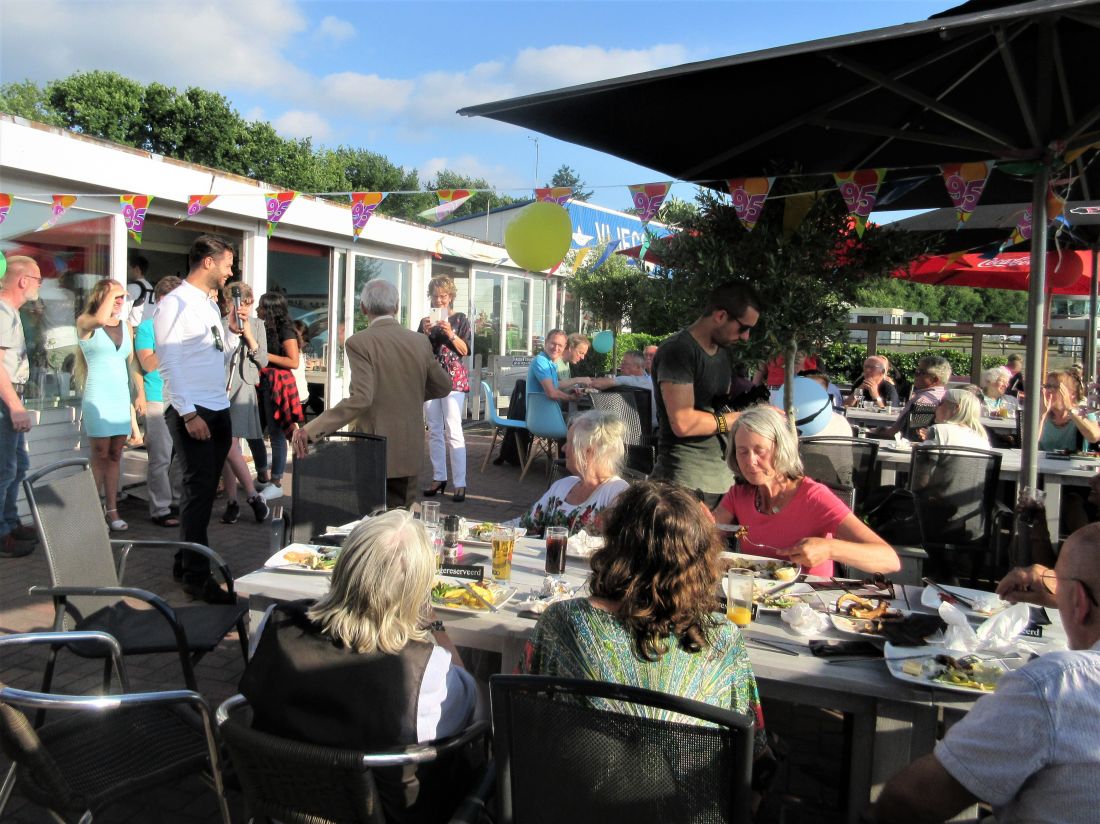 Cock van Vliet  en kleinzoon